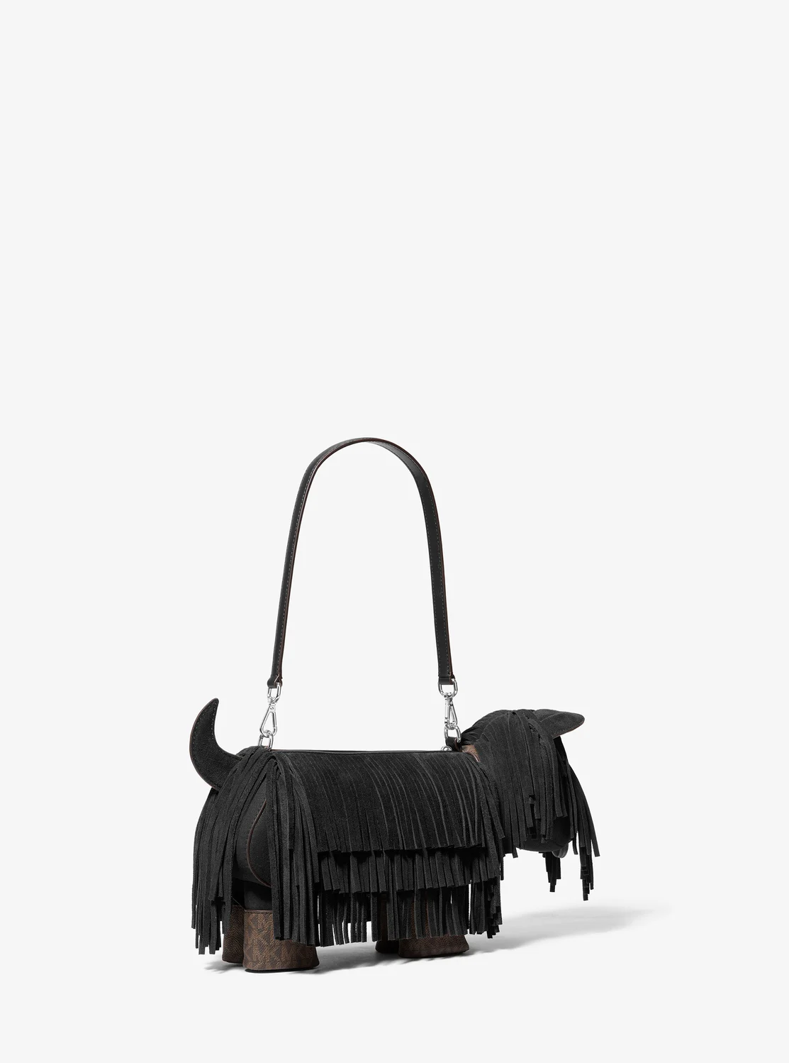 Michael Kors スコッティ ドッグ スエード ショルダーバッグ スモール - Image 3