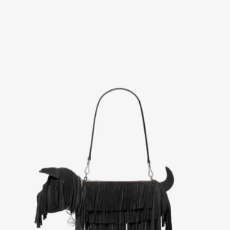 Michael Kors スコッティ ドッグ スエード ショルダーバッグ スモール