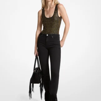 Michael Kors スタッズ ウールブレンド ボディスーツ