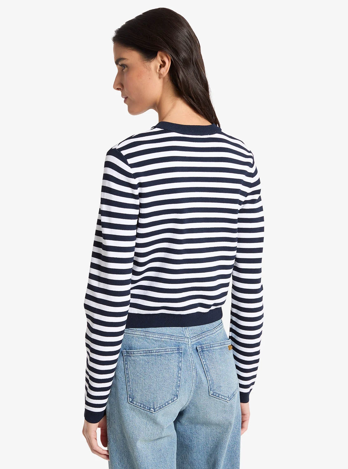 Michael Kors ストライプ スナップ カーディガン ジャケット - Image 2