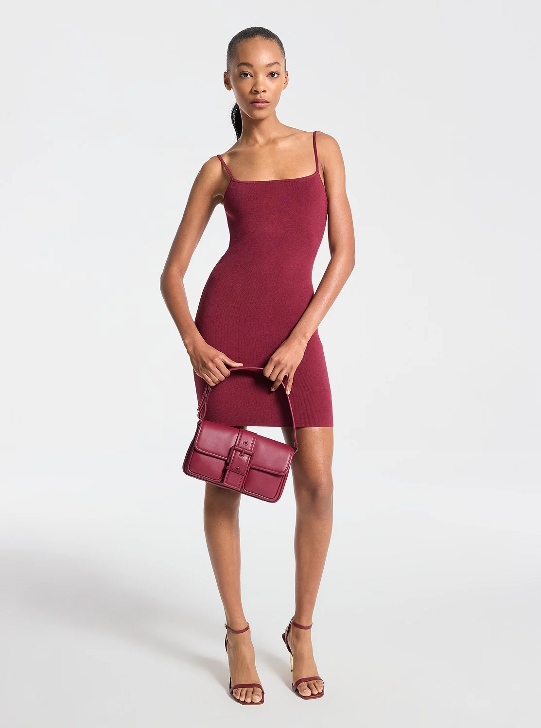 Michael Kors ストレッチ ニット キャミ ドレス