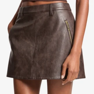 Michael Kors ディストレス ミニスカート