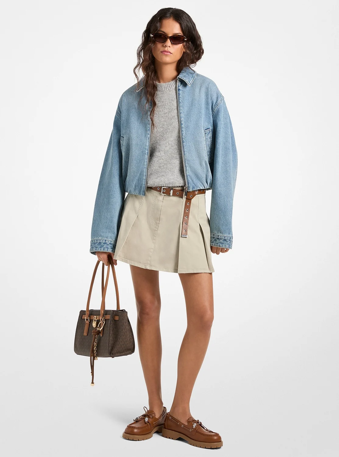 Michael Kors デニム ボマー ジャケット