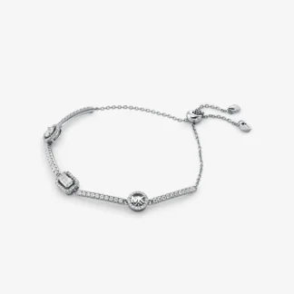 Michael Kors パヴェ プレシャスメタル プレーティング スターリング シルバー ブレスレット