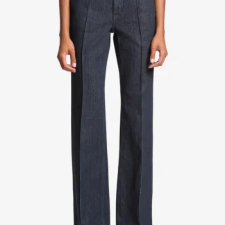 Michael Kors ピンタック ブーツカット ストレッチ デニム ジーンズ