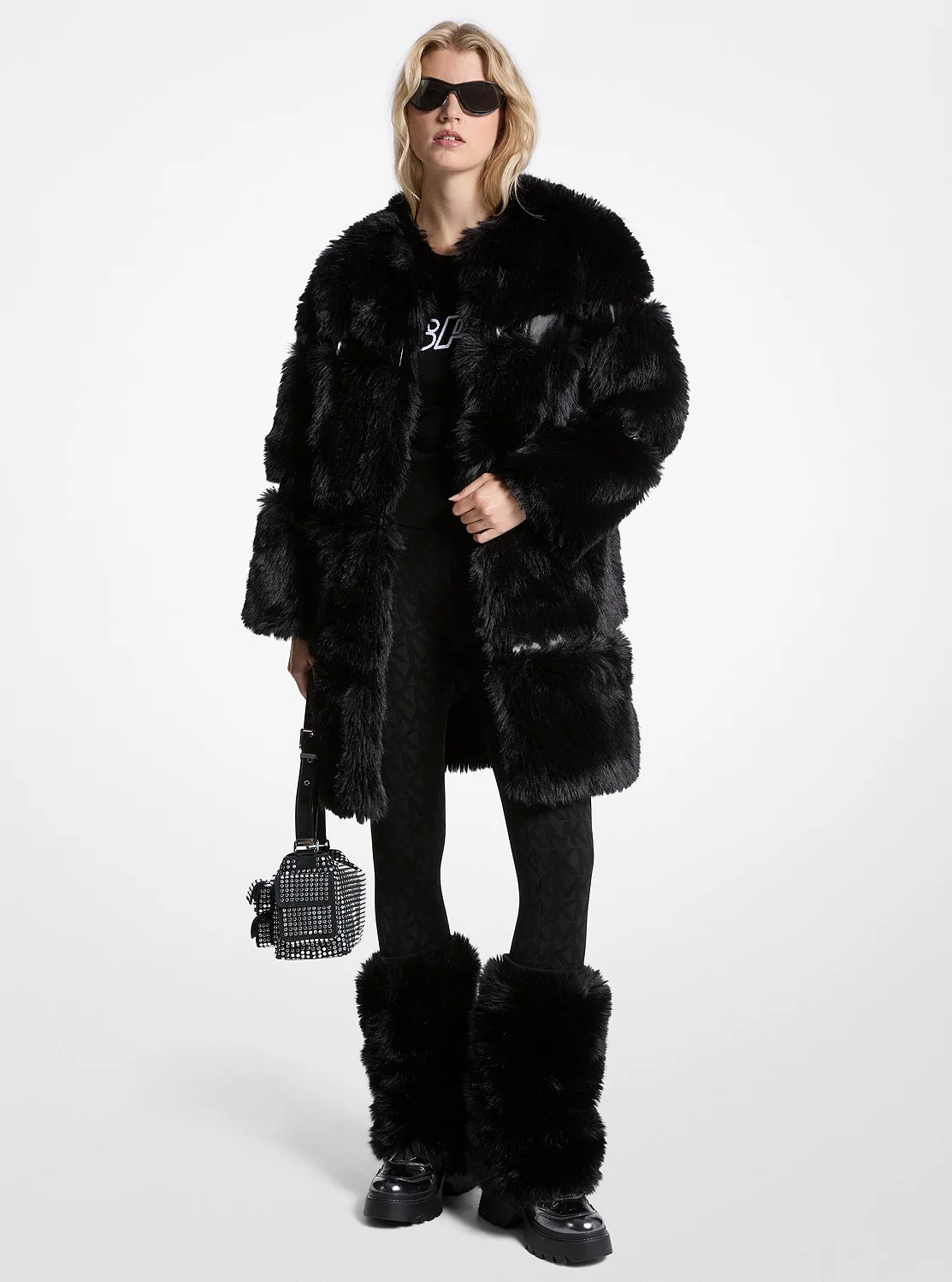 Michael Kors フォーファー パテント コート