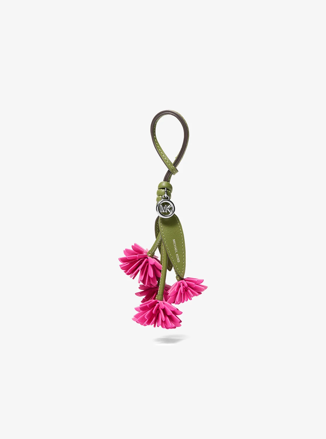 Michael Kors フラワー クラスター レザー チャーム