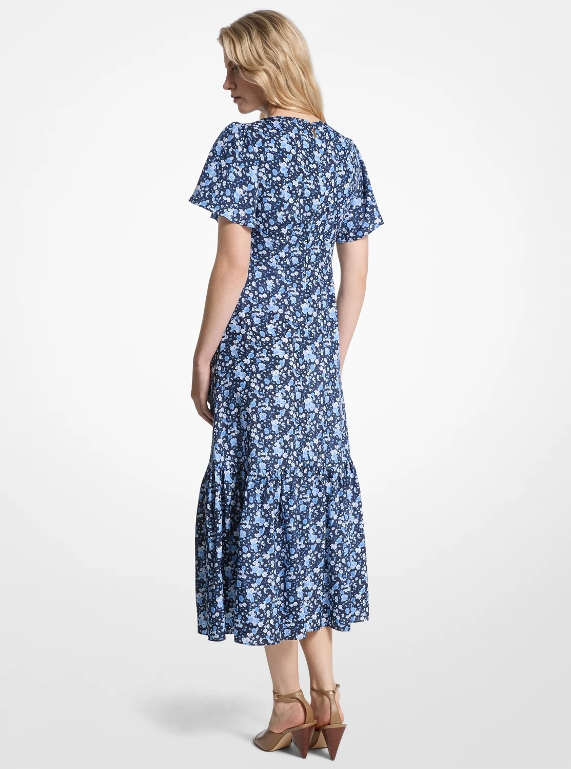 Michael Kors フローラル ミディ ドレス - Image 2