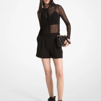 Michael Kors プリーツ クレープ ショートパンツ