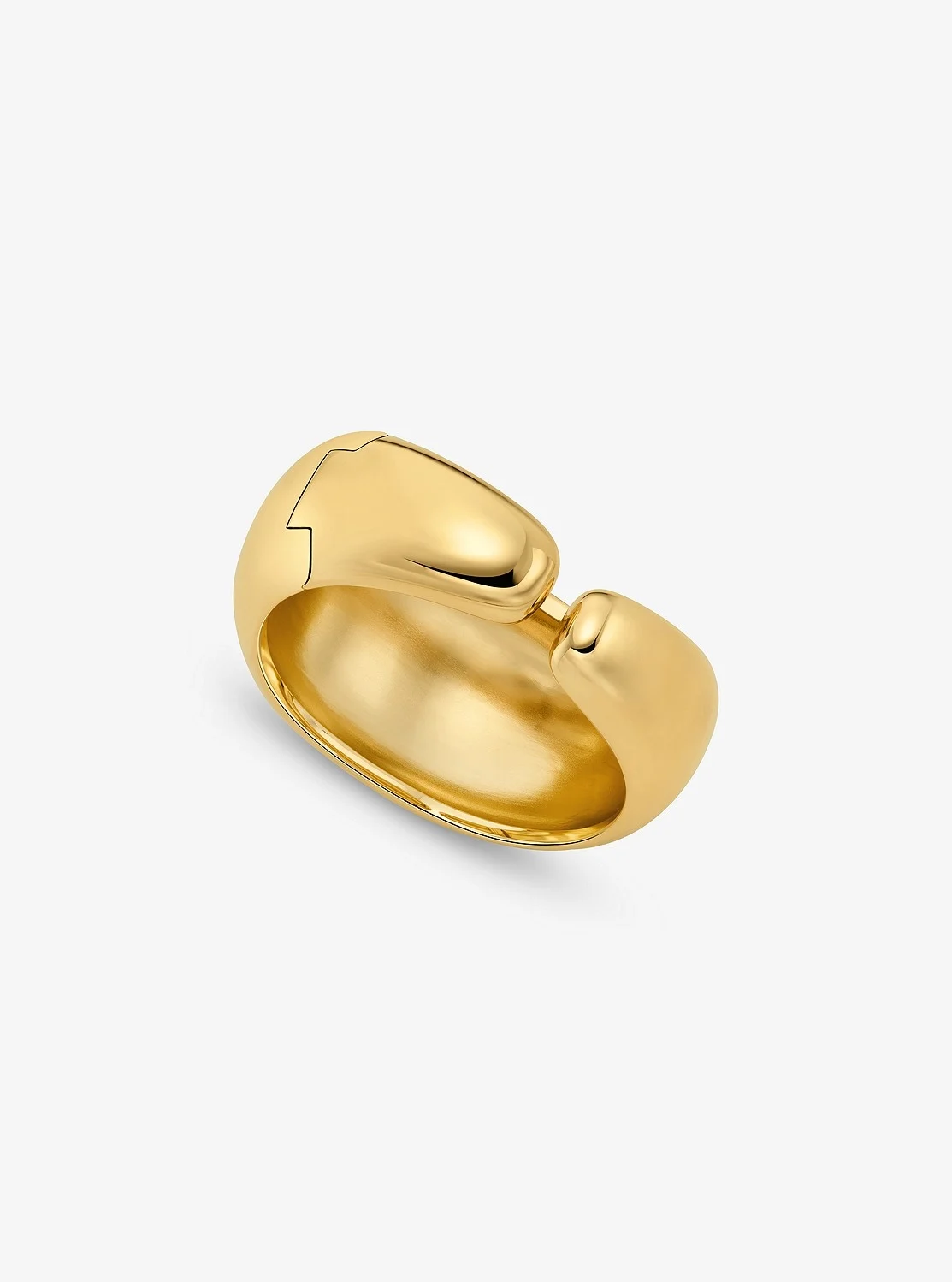 Michael Kors プレシャスメタル プレーティング ブラス バブル カフス ラージ - Image 2