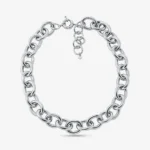 Michael Kors プレシャスメタル プレーティング ブラス チェーンリンク ネックレス ラージ
