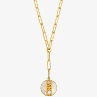 Michael Kors プレシャスメタル プレーティング ブラス エンパイア チェーンリンク ネックレス
