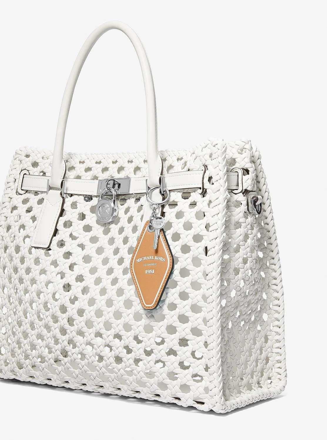 Michael Kors ホテル キー レザー チャーム - Image 4