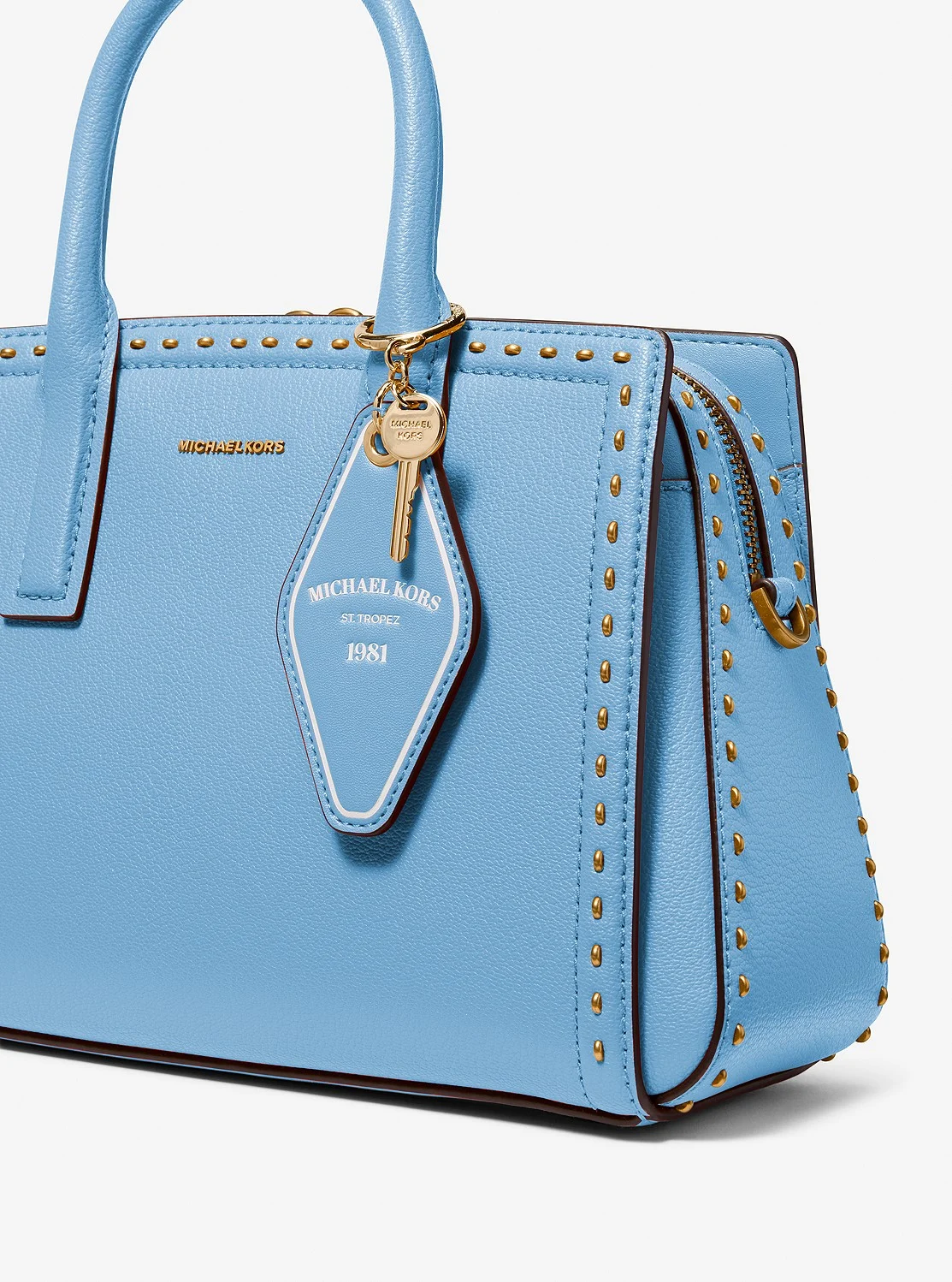 Michael Kors ホテル キー レザー チャーム - Image 4