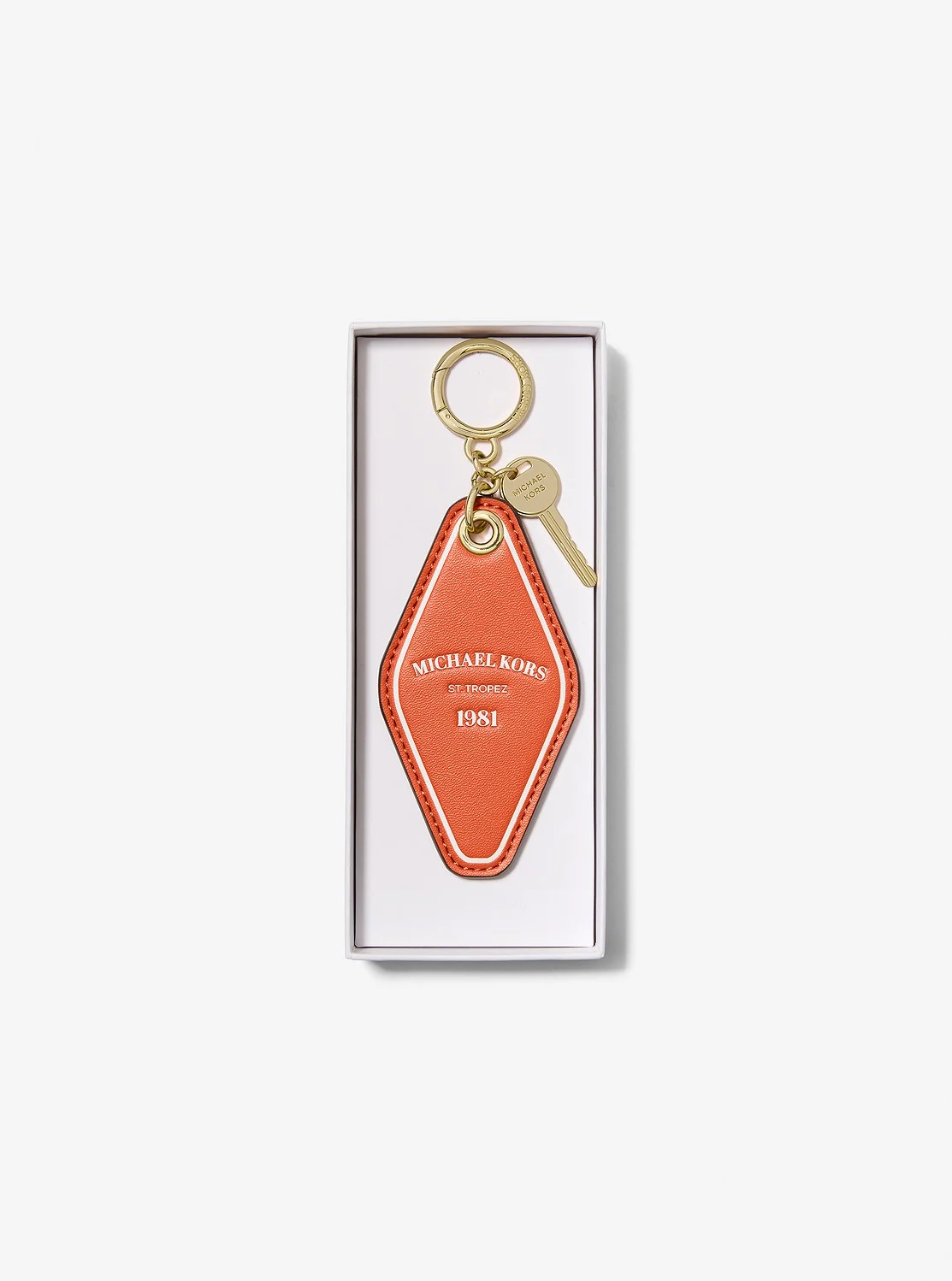Michael Kors ホテル キー レザー チャーム - Image 3