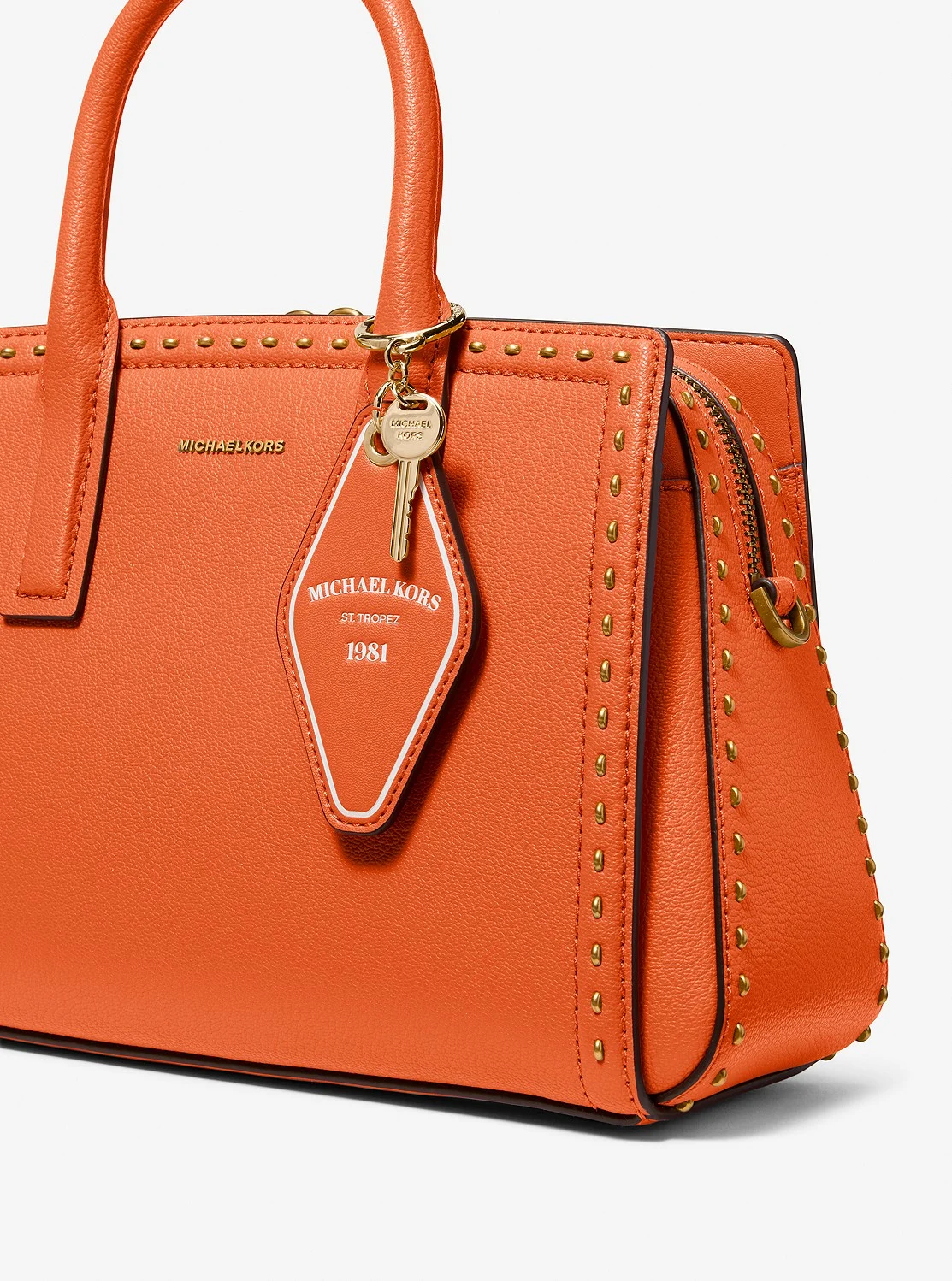 Michael Kors ホテル キー レザー チャーム - Image 4