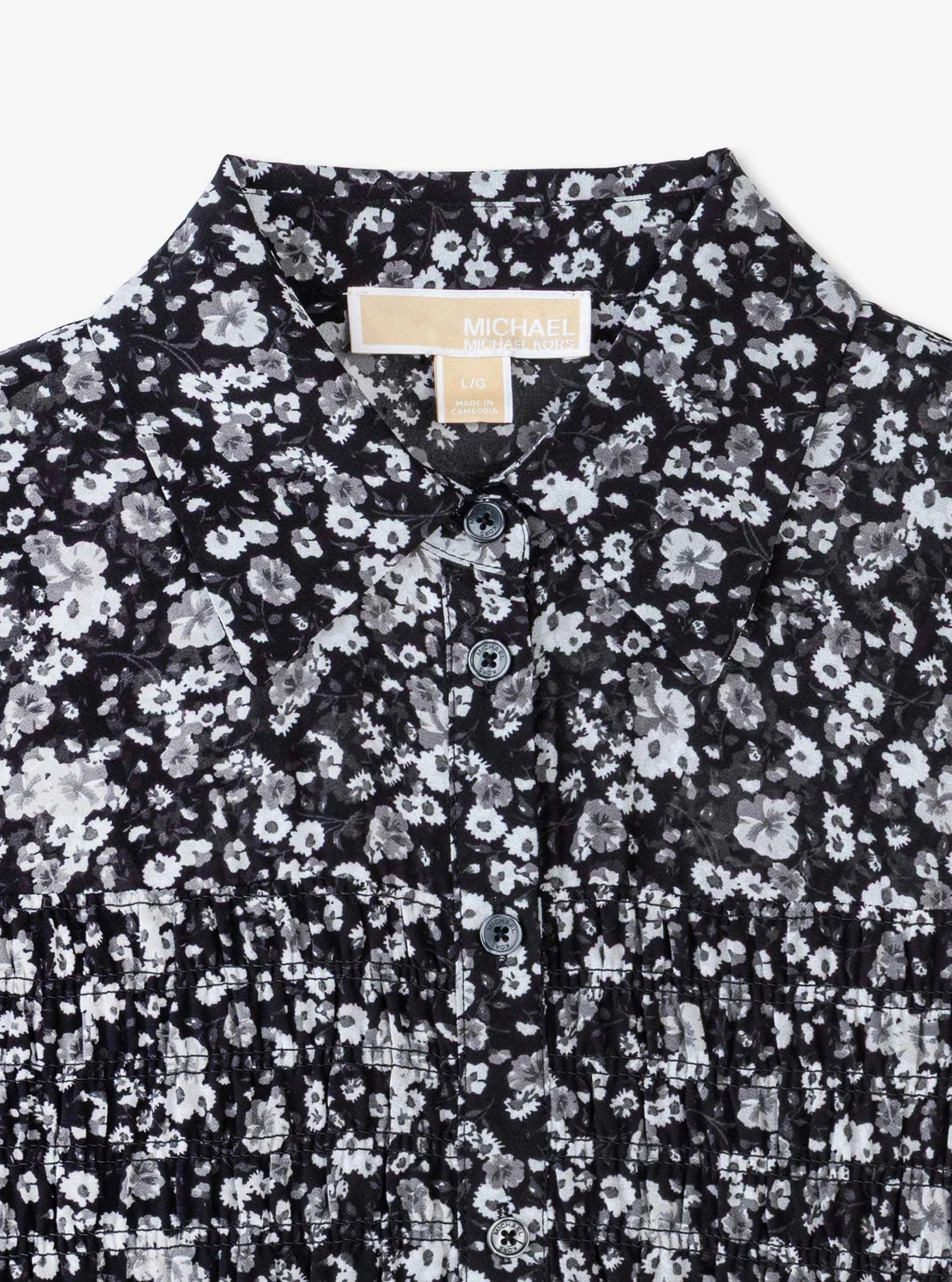 Michael Kors ボタンダウン スモックドレス - Image 3
