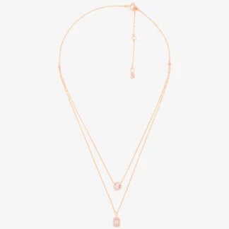 Michael Kors ミックス ストーン パヴェ ダブル レイヤー ペンダント