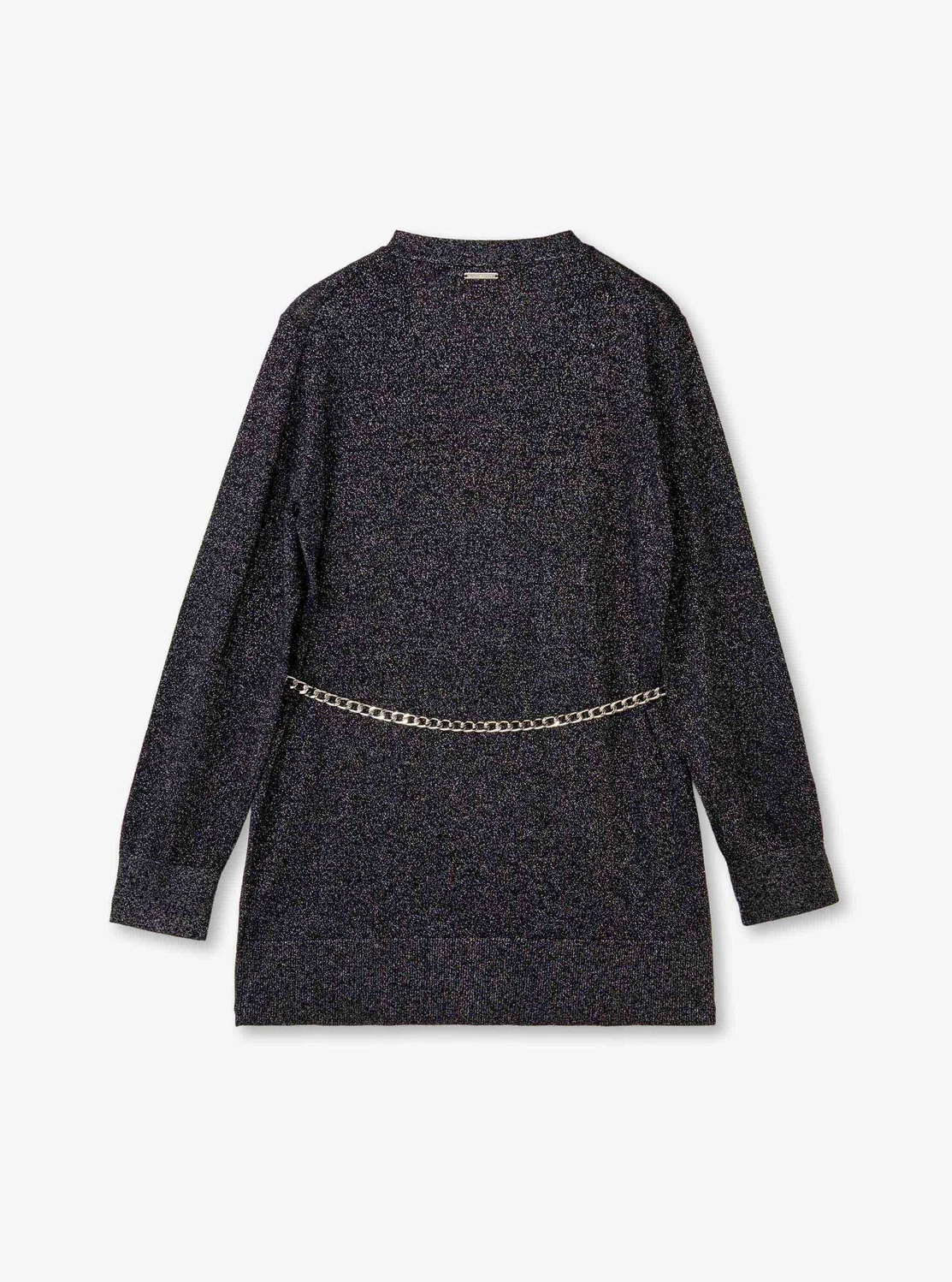 Michael Kors メタリックチェーン ベルト カーディガン - Image 2