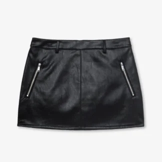 Michael Kors モト ミニスカート