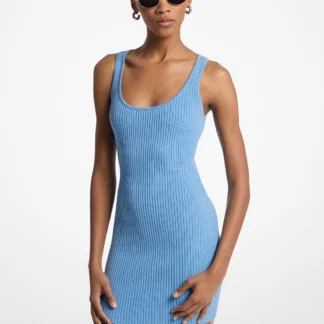 Michael Kors リブ スクープ タンク ドレス