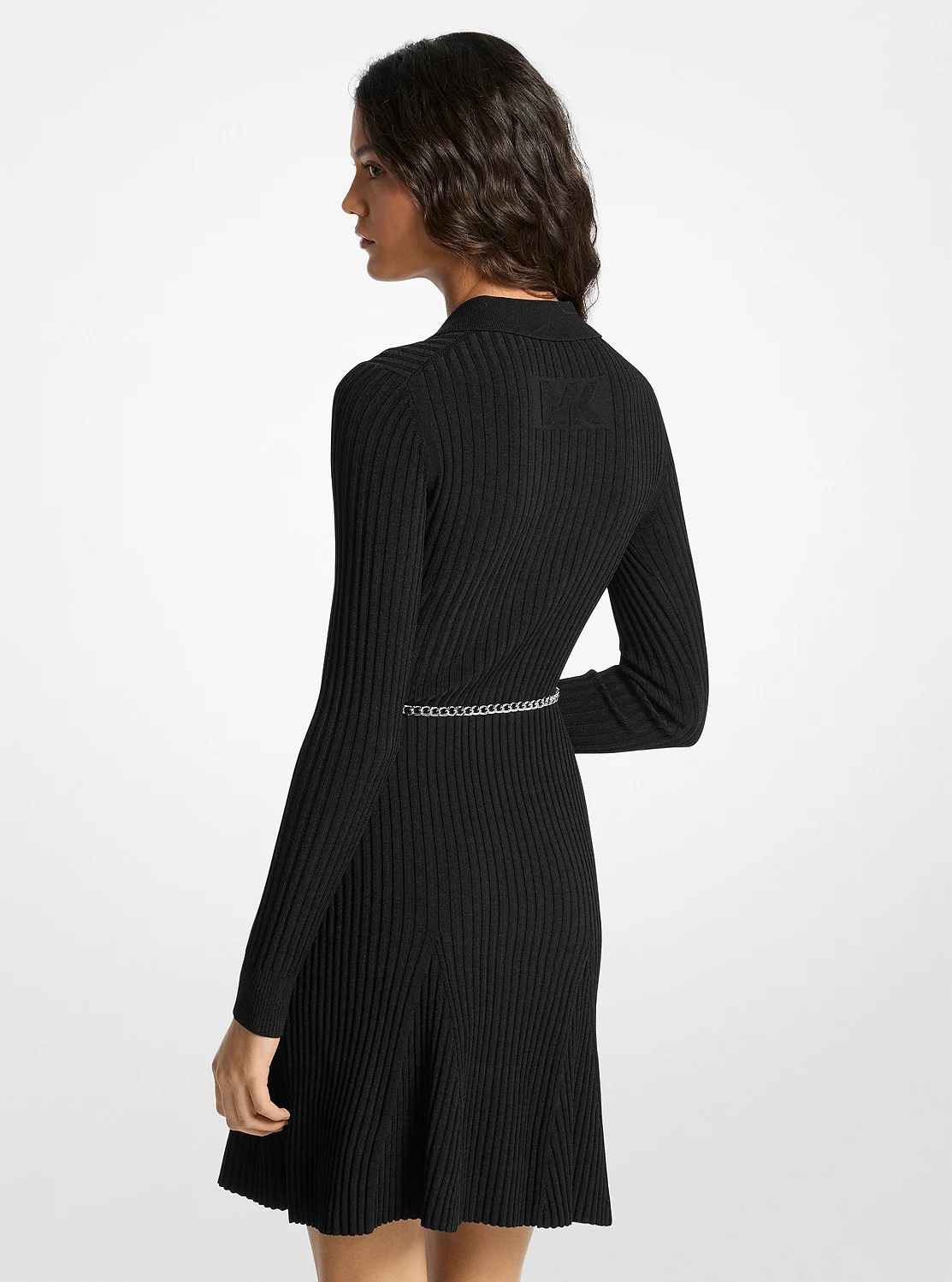 Michael Kors リブ ビスコース ベルテッド ポロ ドレス - Image 2