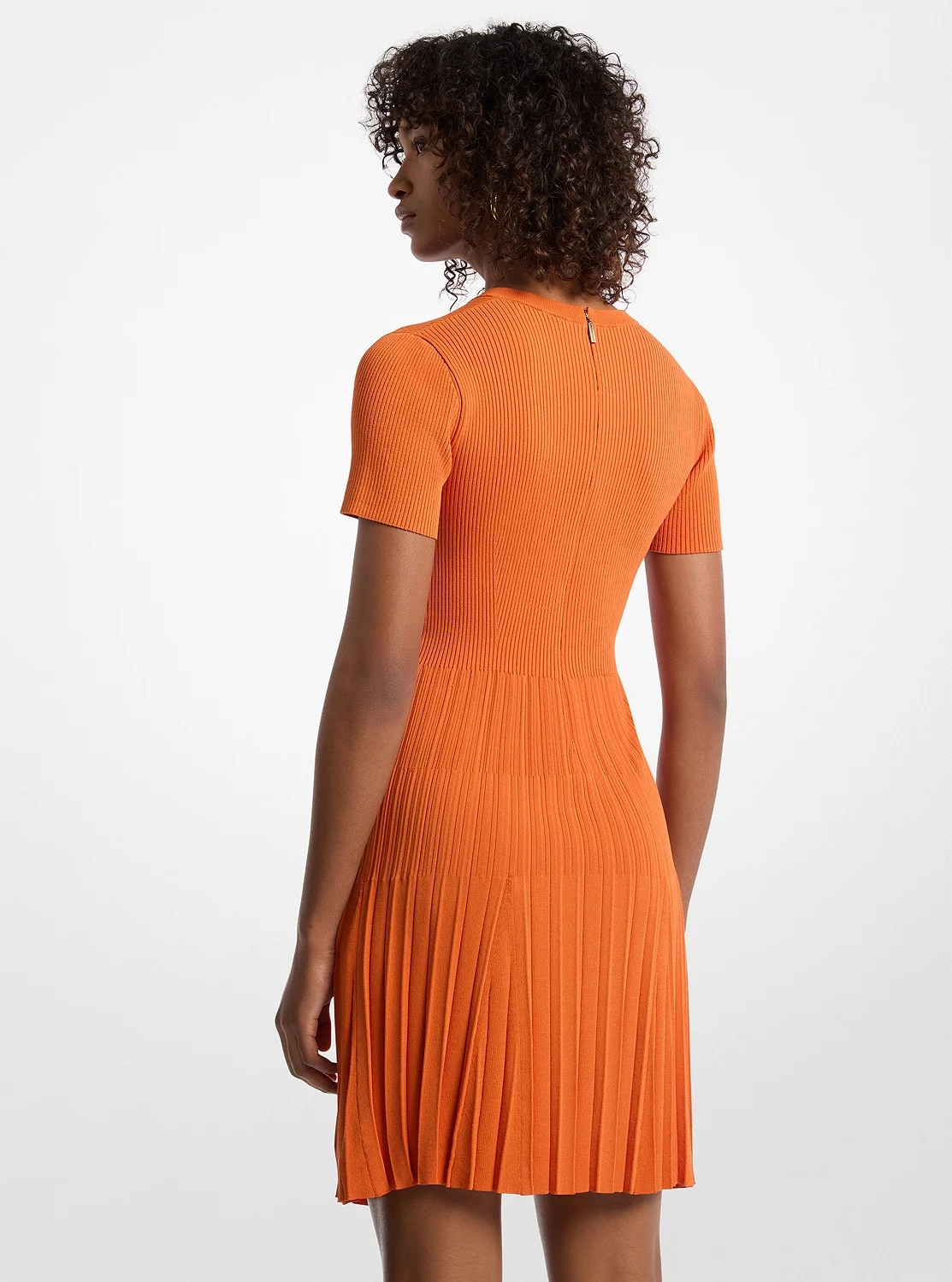 Michael Kors リブニット ショートスリーブ ドレス - Image 2
