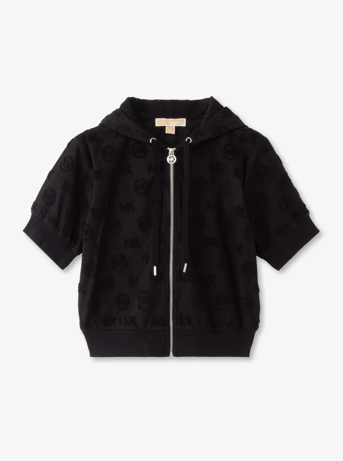 Michael Kors ロゴ ジャガード テリー ショートスリーブ ジャケット