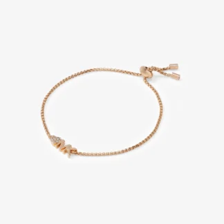 Michael Kors ロゴ ハート スライダー ブレスレット