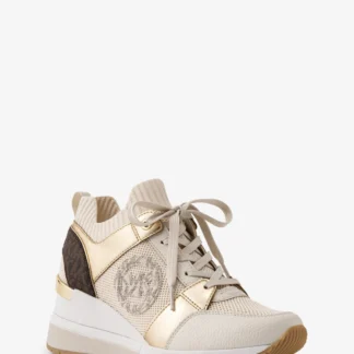 Michael Kors GEORGIE メタリック ニット スニーカー