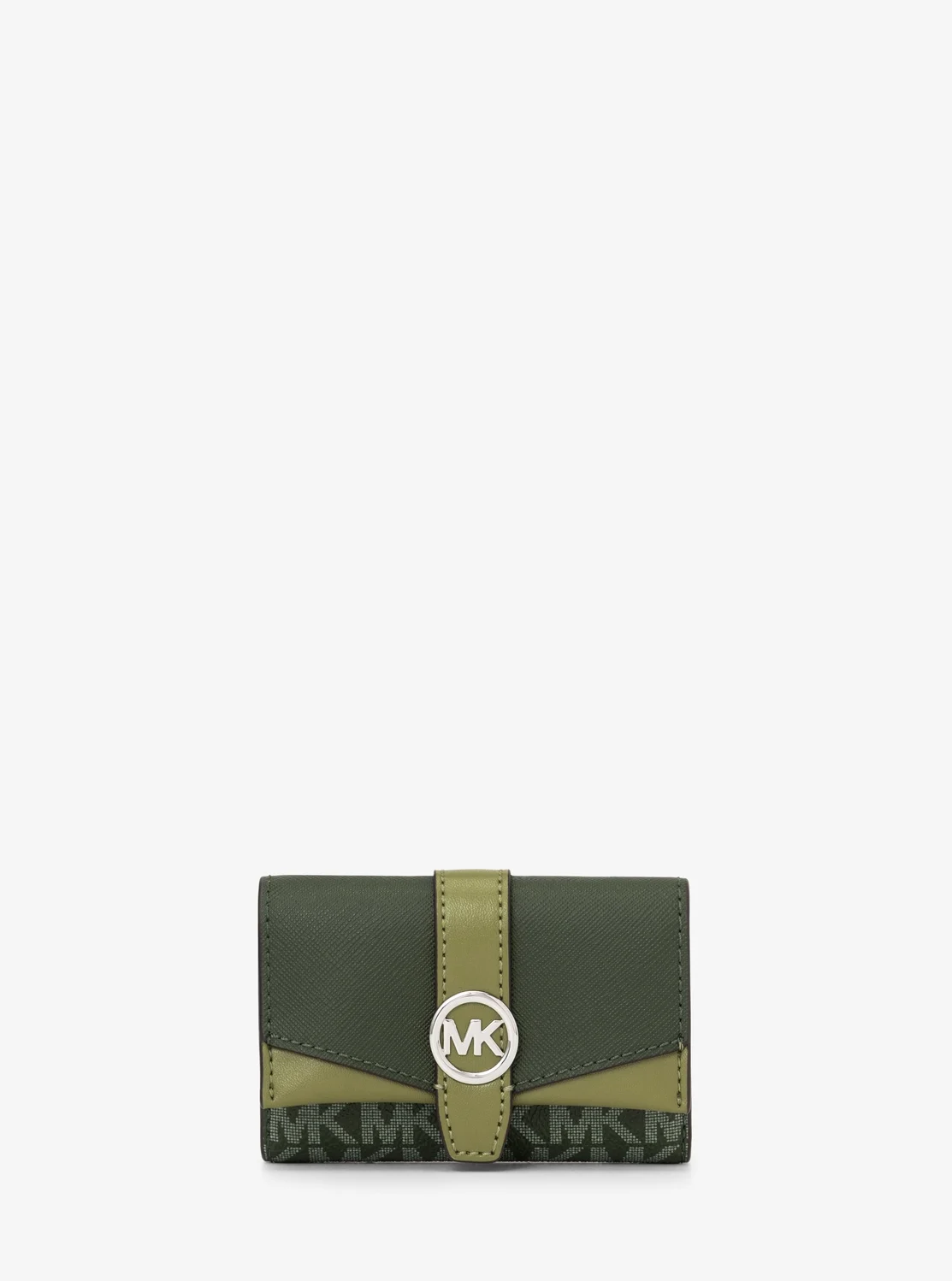 Michael Kors GREENWICH フラップ キーケース スモール - MKシグネチャー