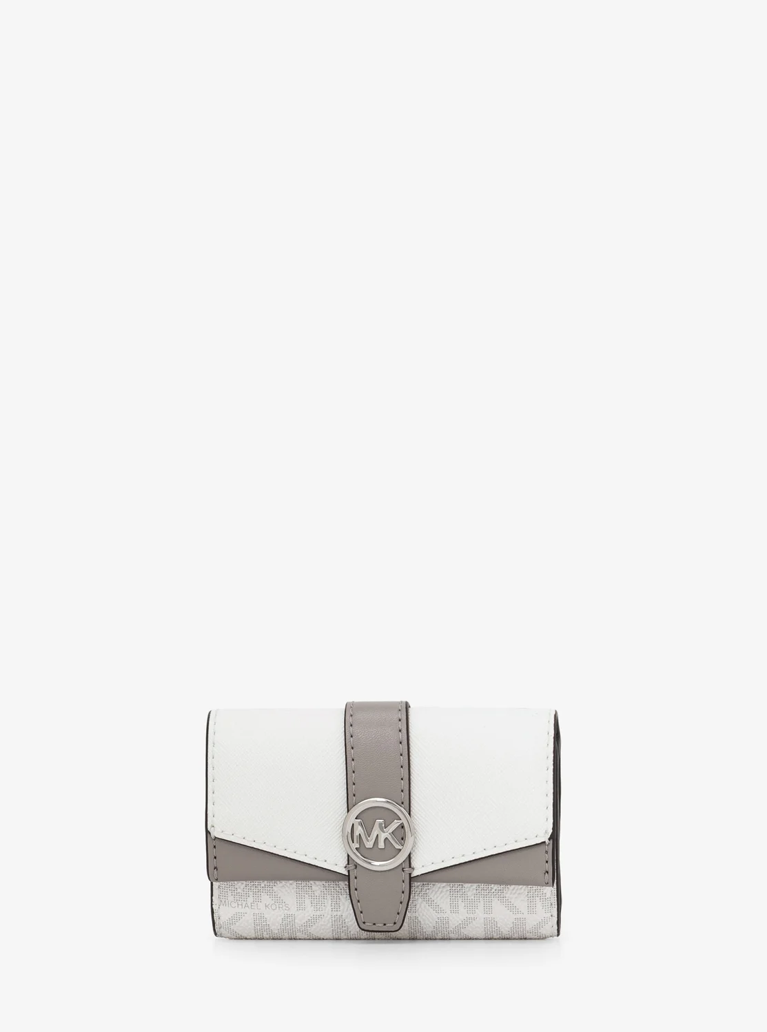 Michael Kors GREENWICH フラップ キーケース スモール - MKシグネチャー