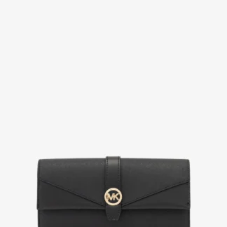 Michael Kors GREENWICH フラップ コンチネンタル ウォレット ラージ
