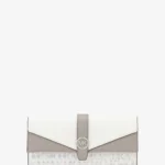 Michael Kors GREENWICH フラップ コンチネンタル ウォレット ラージ - MKシグネチャー