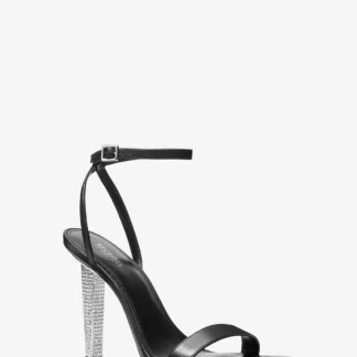 Michael Kors HALLE レザー サンダル