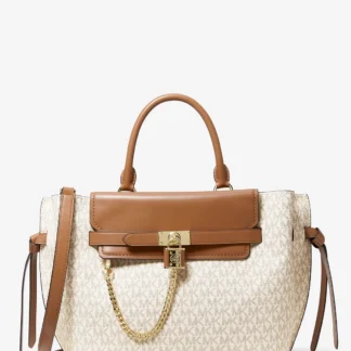 Michael Kors HAMILTON LEGACY ベルテッド サッチェル ラージ - MKシグネチャー