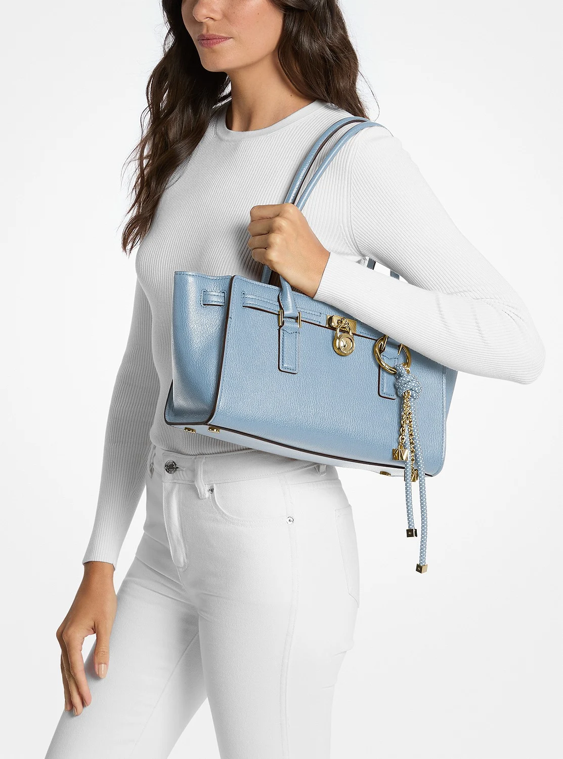 Michael Kors HAMILTON MODERNE ショルダー トート ウィズ チャーム スモール - Image 4