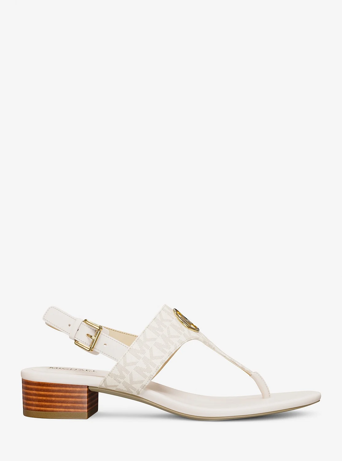 Michael Kors HANNAH Tストラップ サンダル - MKシグネチャー - Image 2