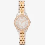 Michael Kors HARLOWE パヴェ トライトーン ミニウォッチ