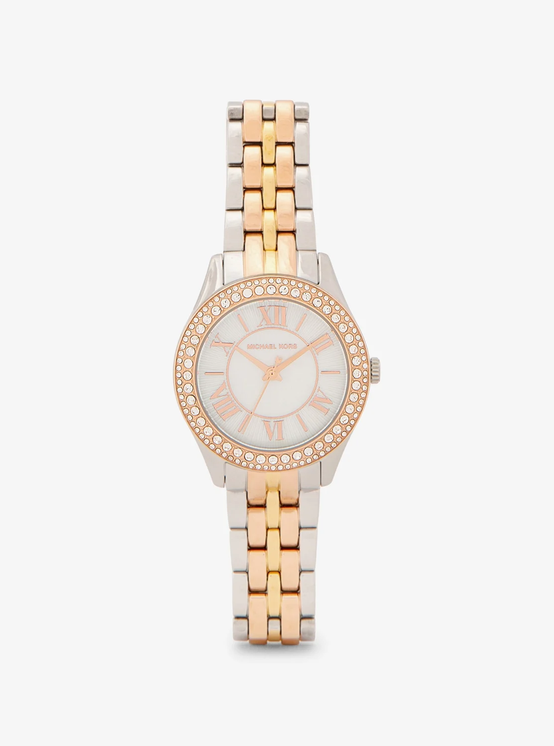 Michael Kors HARLOWE パヴェ トライトーン ミニウォッチ