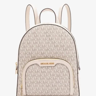 Michael Kors JAYCEE ジップポケット バックパック ミディアム - MKシグネチャー
