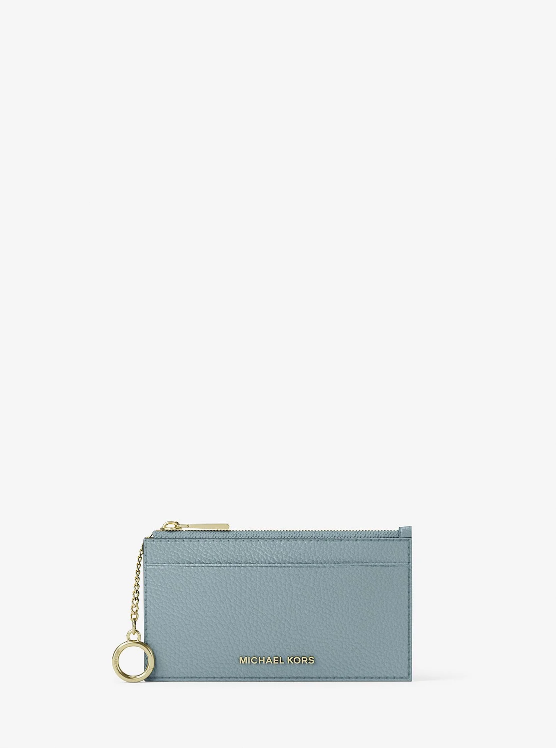 Michael Kors JET SET ペブルレザー カードケース スモール