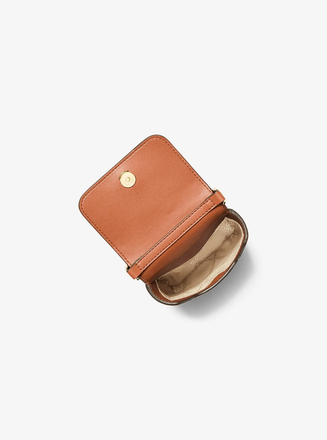 Michael Kors JET SET ペブルレザー チェーンリンク スマートフォンクロスボディ スモール - Image 2