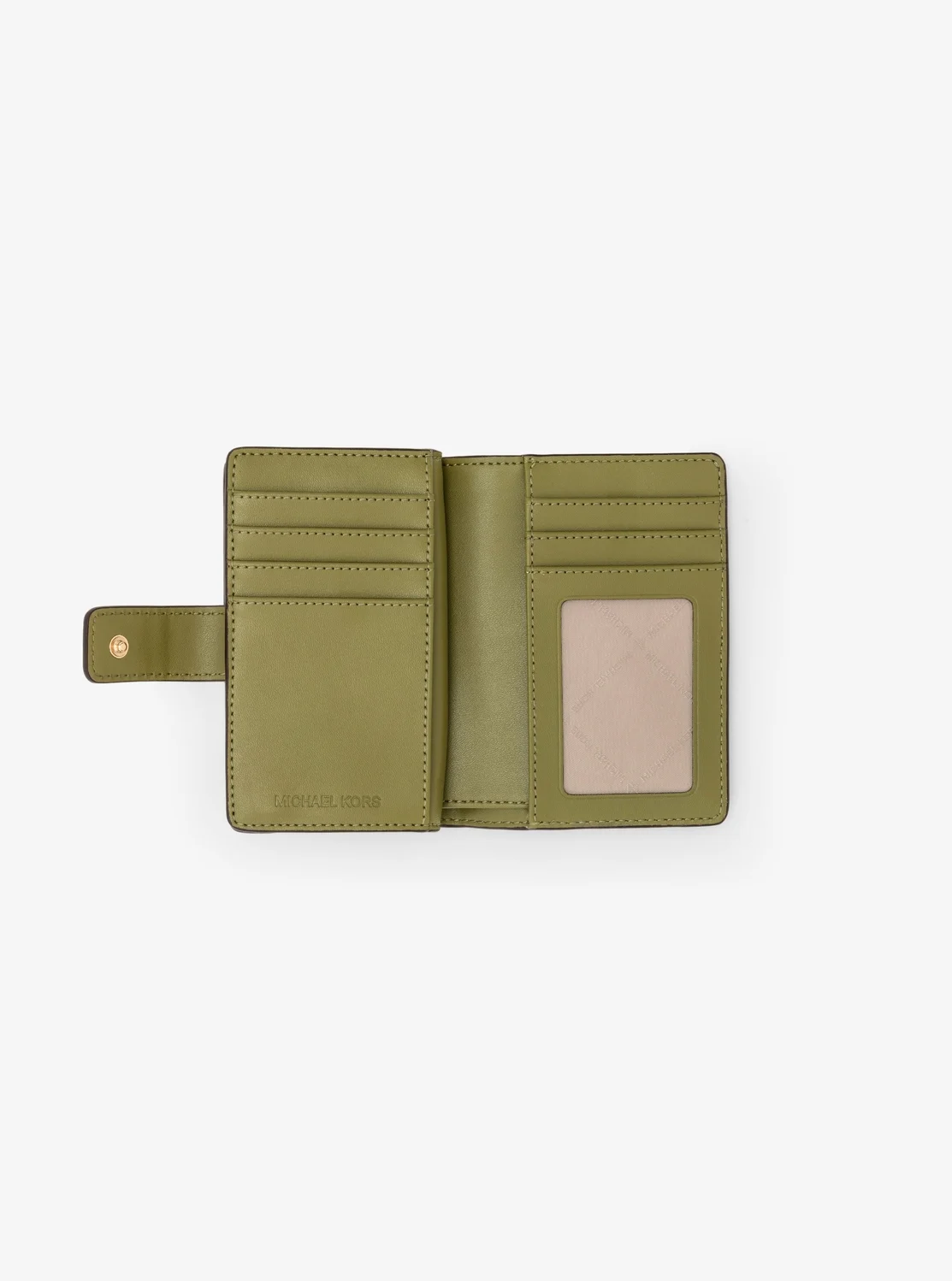 Michael Kors Jet Set Travel дунд хэмжээний хоёр өнгөт gậpдэг түрийвч - MK хээтэй - Image 2