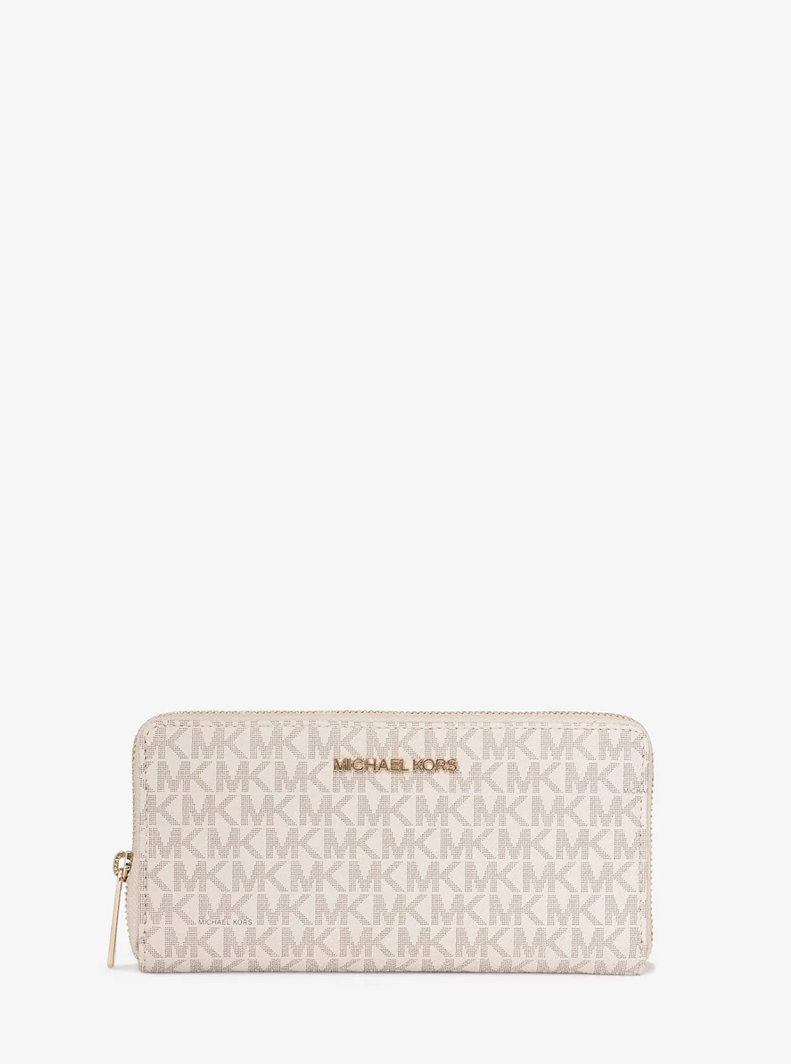 Michael Kors JET SET TRAVEL ジップアラウンド コンチネンタル ウォレット ラージ - MKシグネチャー