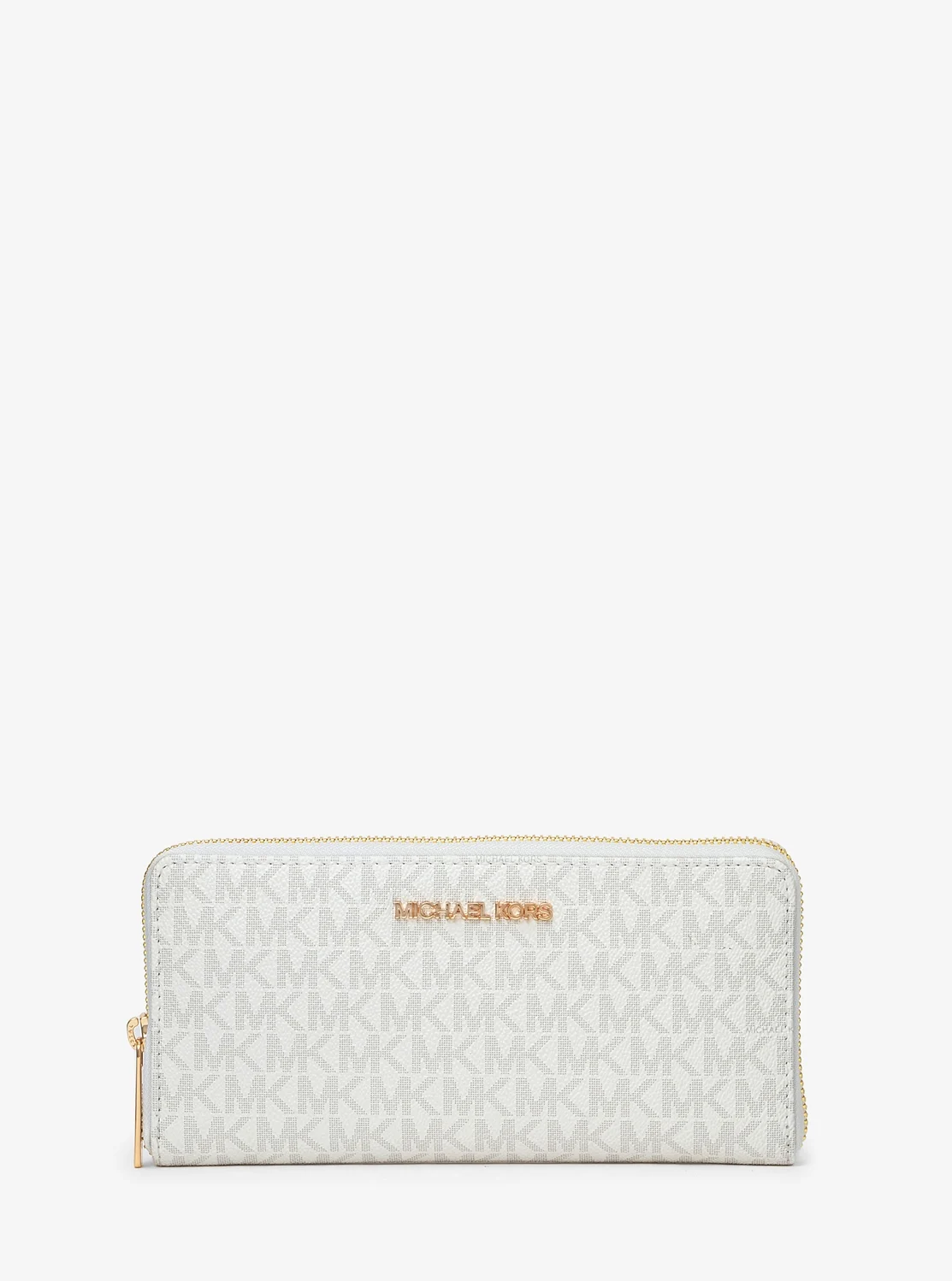 Michael Kors JET SET TRAVEL ジップアラウンド コンチネンタル ウォレット ラージ - MKシグネチャー