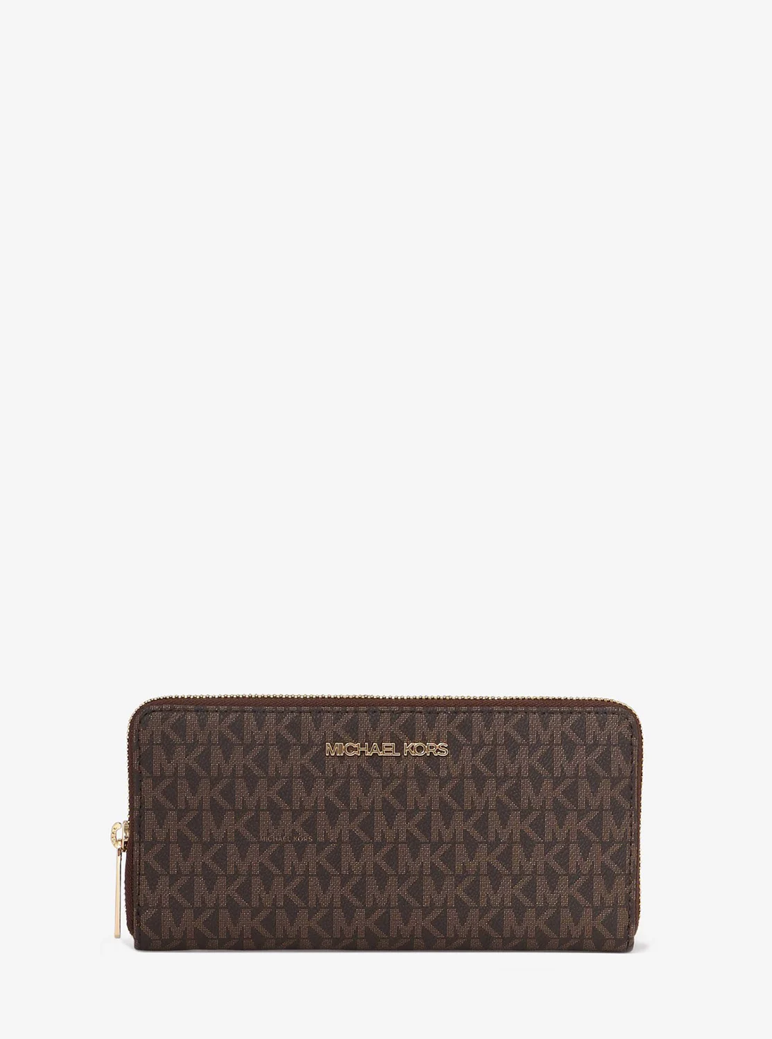 Michael Kors JET SET TRAVEL ジップアラウンド コンチネンタル ウォレット ラージ - MKシグネチャー