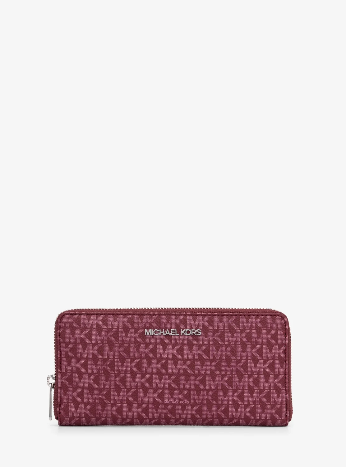 Michael Kors JET SET TRAVEL ジップアラウンド コンチネンタル ウォレット ラージ - MKシグネチャー