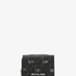 Michael Kors JET SET TRAVEL ジップアラウンド ウォレット スモール - MKシグネチャー