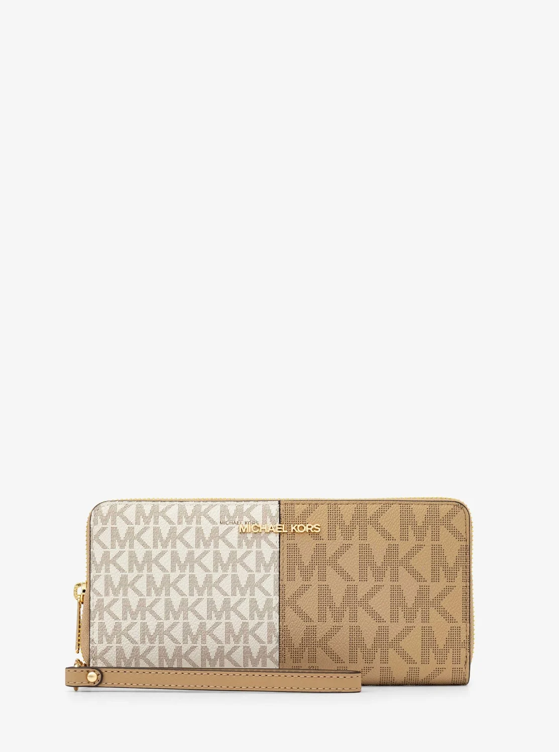 Michael Kors JET SET TRAVEL トラベル コンチネンタル ウォレット ラージ - MKシグネチャー